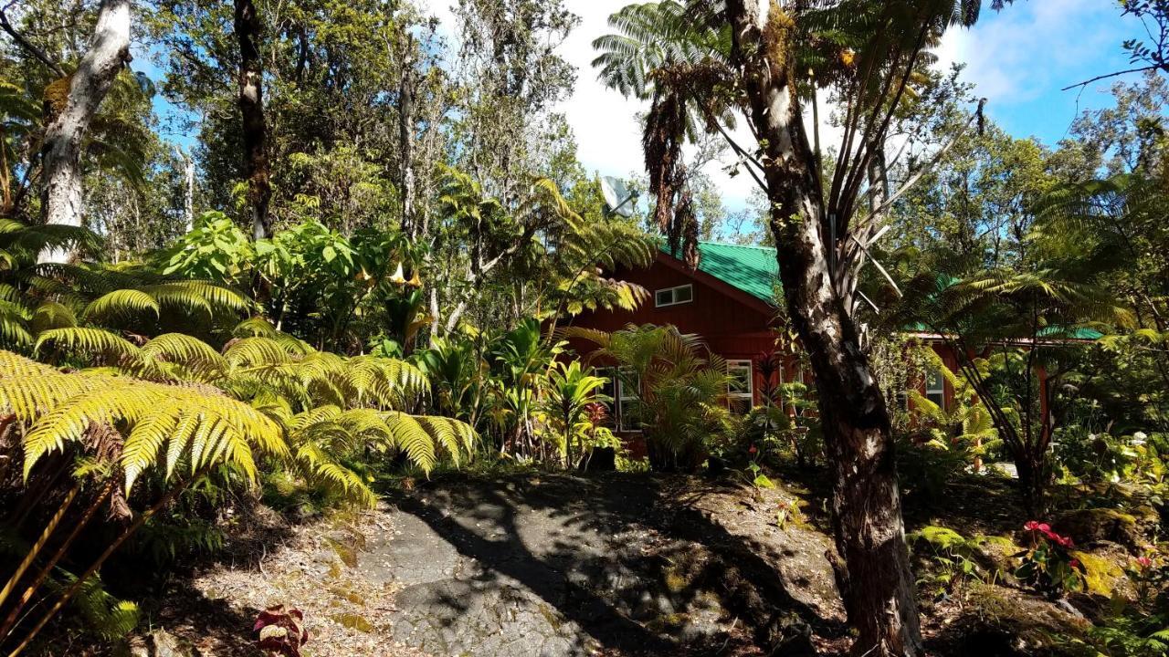Alii Kane Cottages With Loft Volcano Ngoại thất bức ảnh